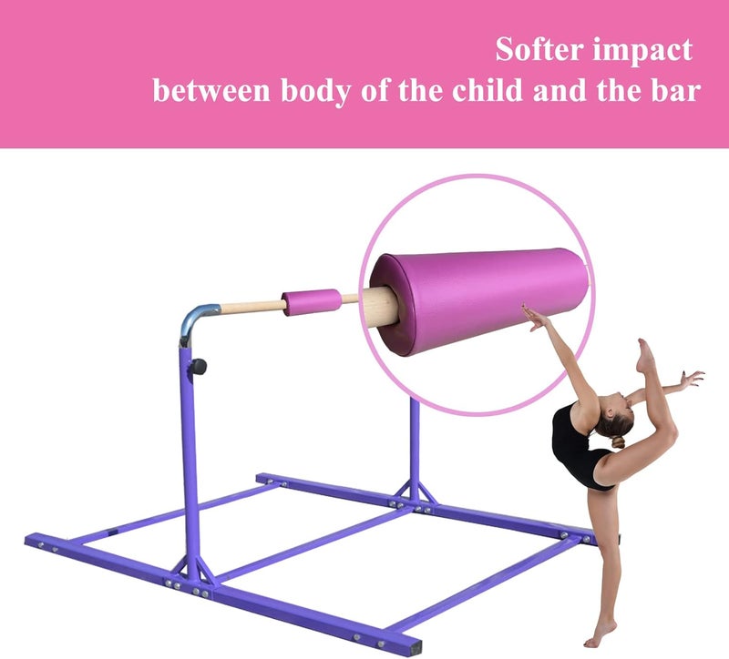 CORECISE Gymnastics Bar Pad Protective Sleeve for Gymnastics Bars, Uneven Bars or Parallel Bars - Image 3